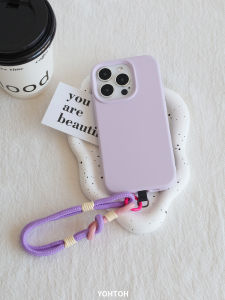 Oil Head Seagull Liquid Silicone Phone Case for 14 pro Large Hole Anti-Fall Simple Style Business Protection Cover