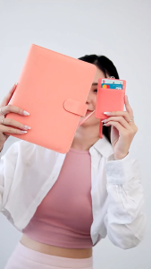 Flashee Binder Polos A5 Ring 20  Eksklusif Kulit Premium Binder Multifungsi Notebook Catatan Sekolah