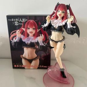 Bandai | New Anime My Dress-Up Darling Kitagawa Marin Liz Desktop Cute Cos Beautiful Devil Model PVC Action Figure Collectible Toy Gift