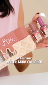 [ECER] MARIMAR Vibrant Nude Nail Polish | Cat Kuku | Kutek Warna Nude | XIXU