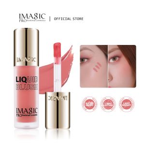 IMAGIC Natural Cheek Face Makeup Blush 8 Colors Face Pigment Blush Long lasting Liquid Blush Beauty Makeup