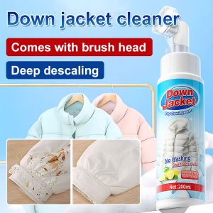 Down Jacket Shirt Clothing Degreasing Cleaning Clothes to Remove Stubborn Stains Oil Stains Blood Stains Detergent Degreasing Special Artifact 羽绒服衬衣污渍油迹血渍清洁剂