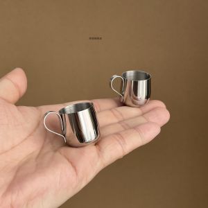 Cốc Đựng Sữa Mini Bằng Thép Không Gỉ 304 Cốc Đựng Kem Cho Máy Nướng Cà Phê Cốc Đựng Kem Mũi Nhọn Thiết Bị Cà Phê KIAPURDEN
