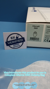 COLOPLAST CP 5985 ALTERNA Ostomy Bag Transparent 10-70MM Maximum 1 piece open 康乐保CP13796造口袋透明10-70毫米1件式开口 Maxi