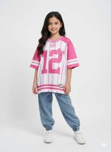 FRY Jersey Oversize Anak / Jersey Anak / streetwear / rugby / Boxy fit / Vintage