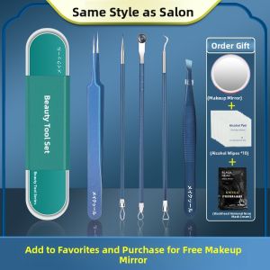 BAKULI | Blackhead Removal Tool Set for Acne Pimple Extraction