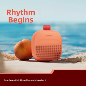 Bose | Portable Bluetooth Speaker SoundLink Micro II Compact Wireless Speaker with Powerful Sound Amplification for Outdoor Use Bluetooth 4.2