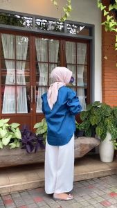 Oliva Shirt / Kemeja Linen Wanita Oversize / Atasan Wanita Linen / Kemeja Oversize