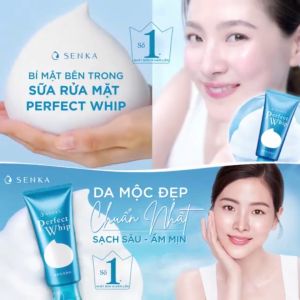 Sữa Rửa Mặt Tạo Bọt Perfect Whip (120g) Sạch Sâu Dịu Nhẹ