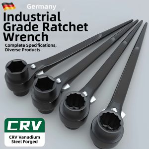 Multi-function Quick Bi-directional Ratchet Wrench