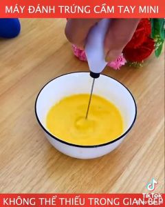 Máy đánh trứng tạo bọt cà phê cầm tay mini tiện dụng