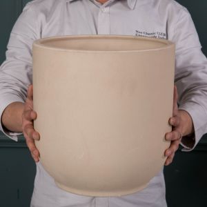 Extra Large Unglazed Ceramic Flower Pot Breathable Floor Standing Living Room Plant Tree Pots Gardenia Strong Permeability