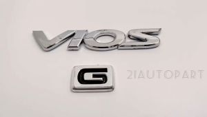 Emblem Logo G dan Logo Vios SET 2 PCS PAKET HEMAT