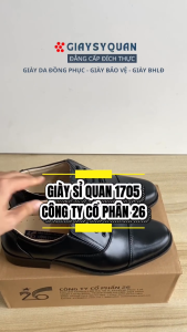 Giày Da Nam Chất Liệu Da Thật Màu Đen Basic Sang Trọng Thiết Kế Dây Cố Định Tiện Lợi