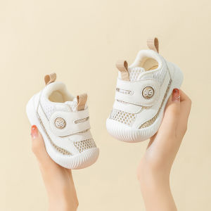 BradMiller | Soft-Bottom Mesh Baby Walking Shoes