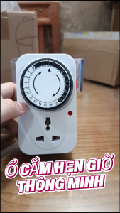 Ổ Cắm Hẹn Giờ Cơ GMT04 Tự Động Bật Tắt Thiết Bị Tiết Kiệm Điện Lắp Đặt Dễ Dàng Công Suất Cao Bền Bỉ