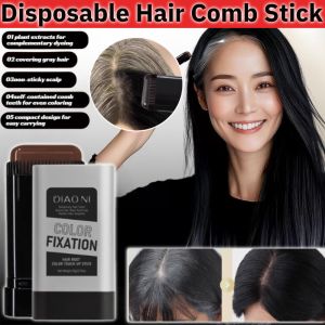 Disposable Hair Comb Stick Not Lose Color Cover Cover Gray HairHairdressing Stick  一次性美发梳