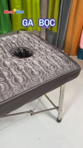 Ga bọc nệm spa chất liệu lụa satin trần bông mềm mịn mát dày dặn phù hợp cho thẫm mĩ viện tiệm massage gội đầu