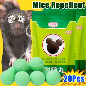 10/20/50pcs Powerful Mouse Repellent Ball / Non-toxic Mouse Repellent / Household Gel Moth Balls / Natural Pest Control Balls / Rat Repellent for Effectively Repel Mosquitoes Cockroaches Mice