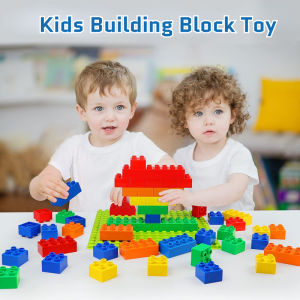 Building Blocks Educational Toys Rubber Large Bricks Set