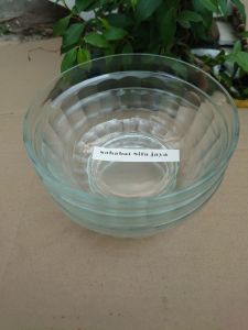 6PCS mangkok kaca/mangkok bakso/mangkok mie ayam/mangkok bahan kaca tahan air panas