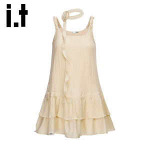 izzue | Sweet A-line Spaghetti Strap Mini Dress Summer Wear