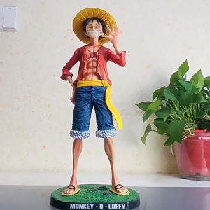 Mô Hình Cao cấp Mô Hình Luffy xin chào Cao 42cm nặng 1kg1 + BOX bìa carton - có đế đi kèm - Vũ Mô hình One Piece