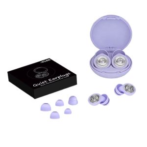 Ultra Soft Silicone Noise Cancelling Earplugs for Sleeping with Sound Insulation and Hearing Protection for Travel Study Work