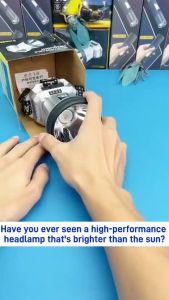 Super Bright Rechargeable Waterproof Headlight: A Multi-Purpose Solution