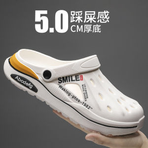 Dép Đi Biển Mùa Hè Chống Trượt Đế Dày Đế Cao Su Thoáng Khí Thoải Mái Cho Nam Dép Đi Trong Nhà Ngoài Trời Thường Ngày