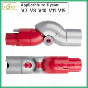 Vacuum Cleaner Accessories Suction Head Applicable for Dyson: V7 V8 V10 V11 V12 V15 Bottom Steering Head Turning Joint Conversion Adapter Accessories
