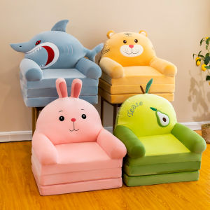Kids Foldable Sofa Chair Cartoon Design