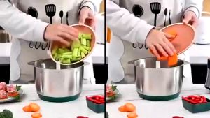 Meat Grinder 5L Kitchen mincer Stainless Steel Electric Meat Grinder 500W Five-Position Adjustment Free 2*Six-Blade Knife Multifunction Blender Food Processor Food Grinder Vegetable Chopper Slicer Machine Meat Complementary Food
