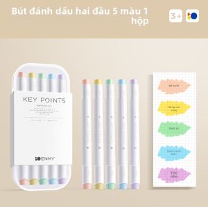 YUGUANG | Bút Doodle Không Chứa Độc Tố Khô Nhanh Hai Đầu
