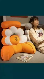 Bedside Cushion Pillow Office Waist Cushion Pillow Sleeping Reading Playing with Mobile Phone Tools