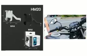HOLDER MOTOR HM-20 SPION / HM-22 STANG - HOLDER MOTOR SPION / STANG BAHAN BESI Mobile Phone Stand Holder Universal Bracket