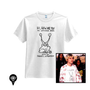 Kaos Untuk Penggemar Musik: Kaos Kurt Cobain & Daniel Johnston
