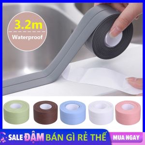 băng keo chống thấm nước nhà bếp dài 3M2 Chất Liệu PVC / Băng Keo Dán Mép Viền Đường Ron Bồn Rửa Tường Bồn Tắm Đa Năng