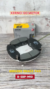 Birkens SBP-M10 Kampas Rem Depan Brake Pad Sx4 07-13 Neo Baleno 08-10 Sx4 S-Cross 16-On Teana 03-07 Juke 10-19