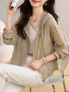 DAIXIANGFEIZI | Hooded Short Womens Jacket Spring Autumn New