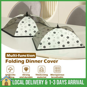 Tudung Saji Food Cover Dining Table Breathable Mesh Foldable Food Cover Anti-flies Tudung saji Foof cover 厨房蓋菜罩防苍蝇 菜盖 菜罩