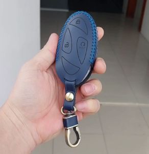 Bao da chìa khoá Hyundai SantaFe 2024 Tucson 2024 2025  handmade da thật