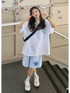 Quần Short Nữ Mùa Hè 2025 Phong Cách Mới Rộng Rãi Quần Dài Năm Điểm Quần Ống Rộng Quần Thể Thao Quần Dài Thường Ngày