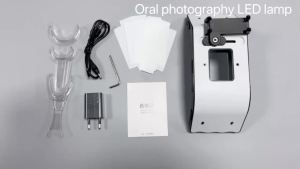 Dental LED Curing Light Oral Photo Flashlight Teeth Whitening Filling Colorimeter Tool