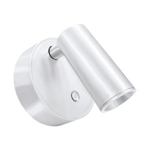 3 Colors LED Spotlight Magnetic Wall Light Dimmable Type-C Rechargeable Wireless Reading Light with Touch Switch Bedside Lamp