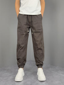 Quần Dài Ống Đứng American High Street Rộng Rãi Cho Nam Mùa Thu Đông Mới Về Quần Dài Công Sở Phong Cách Mỹ