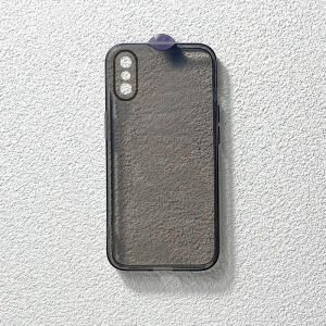 Lightweight Transparent Silicone Case for  X XS Max Female Cartoon Design Shockproof Lens Protection Couple Compatible