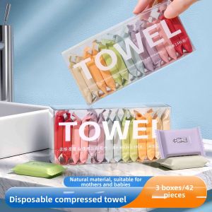Disposable Travel Friendly Thickened Compressed Towel Cotton