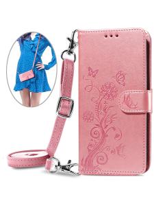 Samsung Galaxy A36 Flip Cover Protective Case Full Protection Anti-Fall Crossbody Case Simple Style Eco-Friendly Material