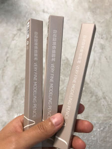 Kemelo Ultra Fine Eyebrow Pencil Waterproof Sweatproof Long-lasting Color Lock No Smudging Black Grey Natural Look Makeup Tool